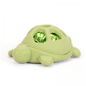 Kat speelgoed rubberen schildpad